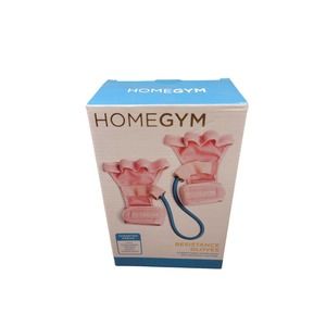 HomeGYM Resistance Gloves Pink Training Stretching Boxing Bands NIB